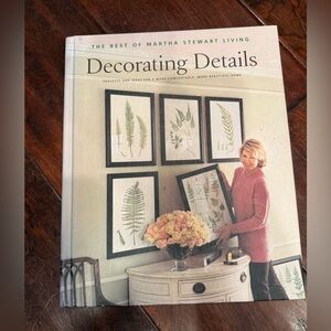 Martha Stewart Living Decorating Details hardcover book